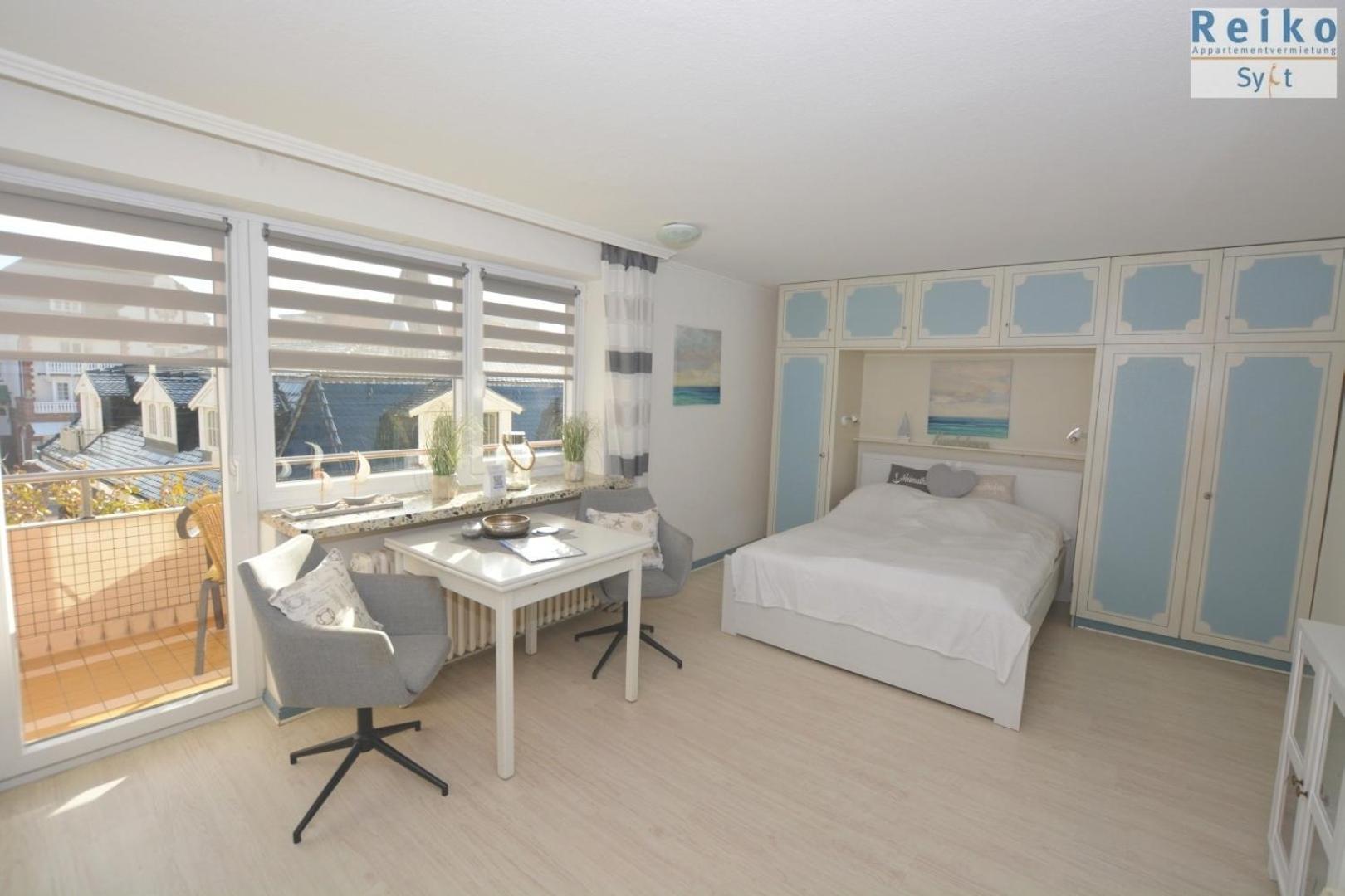 Strandflucht, Sehr Strandnah, Im Herzen Westerlands, Balkon, 1 Zi Esterno foto