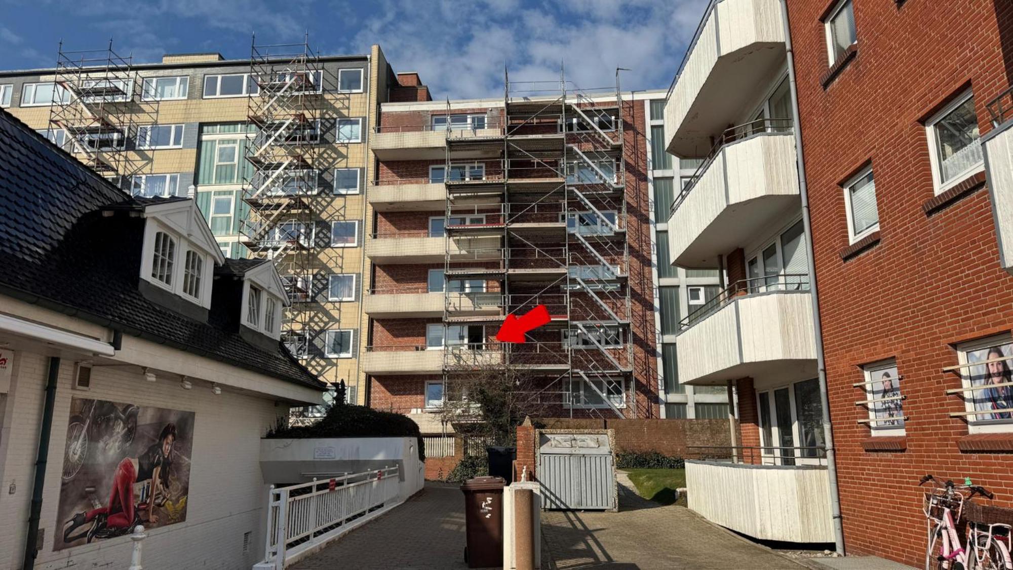 Strandflucht, Sehr Strandnah, Im Herzen Westerlands, Balkon, 1 Zi Esterno foto